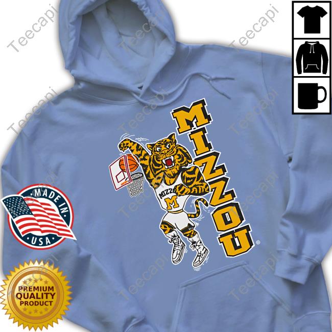 19Nine Shop Missouri Dunking Tiger Sweatshirt