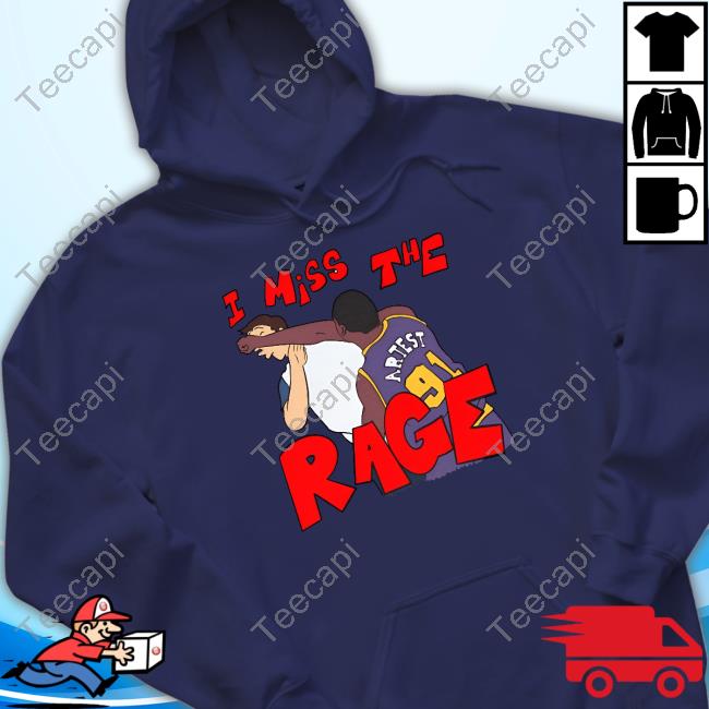 “I Miss The Rage” Ron Artest Malice At The Palace Tee Shirt